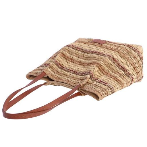 Bolso tipo shopper amichi en rafia SV7002 [4]