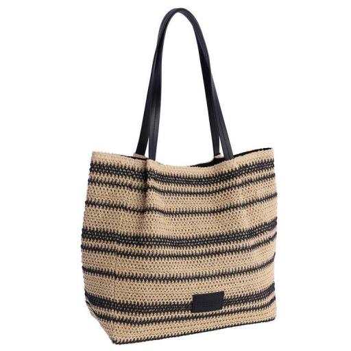 Bolso tipo shopper amichi en rafia SV7002 [1]