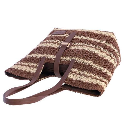 Bolso tipo shopper amichi en rafia SV7007 [5]