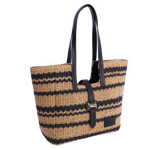 Bolso tipo shopper amichi en rafia SV7007 [0]
