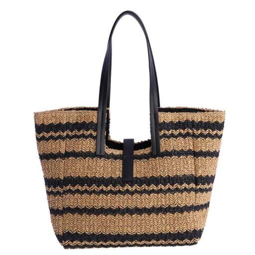Bolso tipo shopper amichi en rafia SV7007 [2]