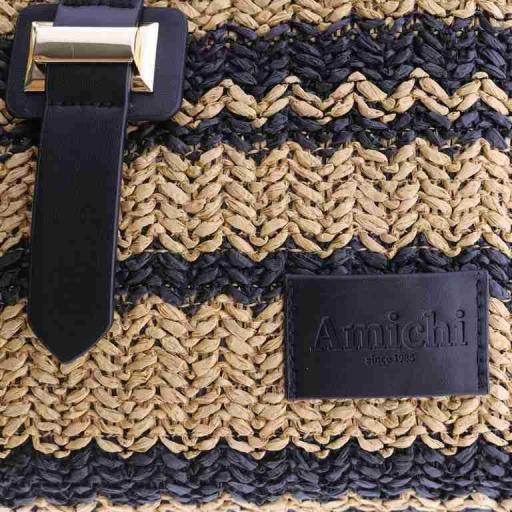 Bolso tipo shopper amichi en rafia SV7007 [6]