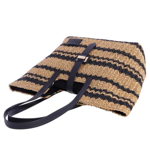 Bolso tipo shopper amichi en rafia SV7007 [4]