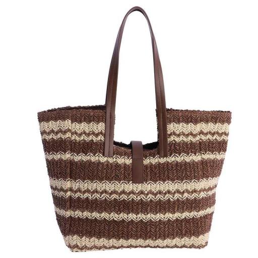 Bolso tipo shopper amichi en rafia SV7007 [3]