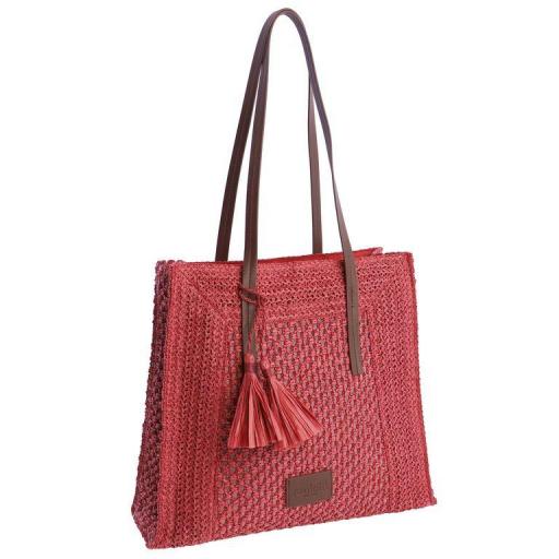 Bolso tipo shopper amichi en rafia SV7010 [1]