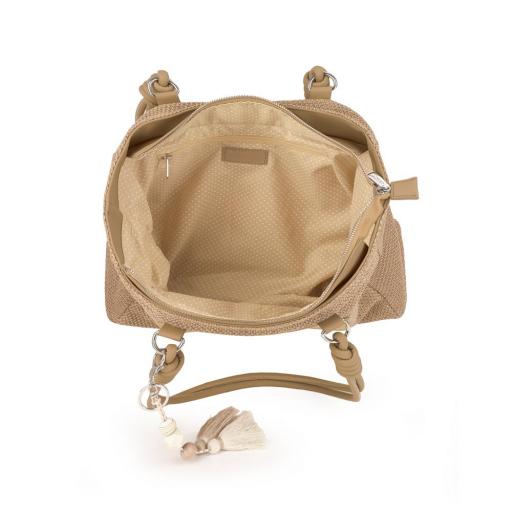 Bolso tipo shopper gabol dolce rafia 604935 [7]
