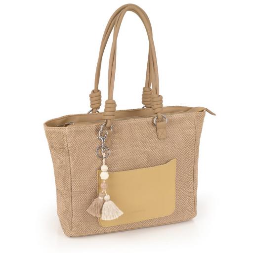 Bolso tipo shopper gabol dolce rafia 604935 [0]