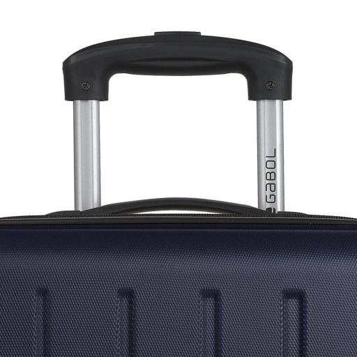 Maleta cabina 55 cm. 4 ruedas gabol advance azul marino 124222 046 [7]