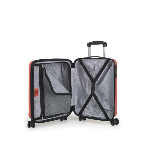 Maleta cabina 55 cm. 4 ruedas gabol advance coral 124222 036 [3]