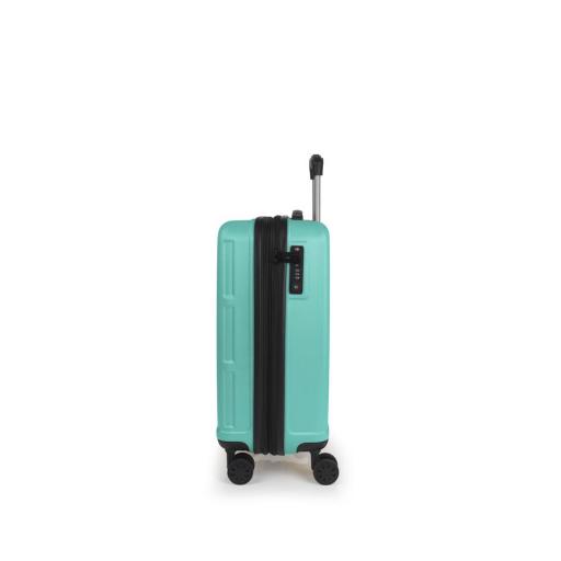 Maleta cabina 55 cm. 4 ruedas gabol advance verde menta 124222 045 [1]