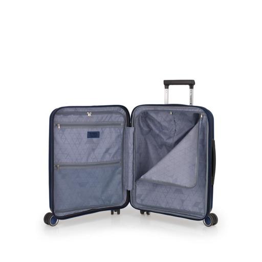 Maleta cabina 55 cm. 4 ruedas gabol brooklyn azul 123922 003 [4]