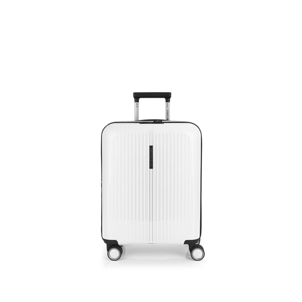 Maleta cabina 55 cm. 4 ruedas gabol brooklyn blanco 123922 20