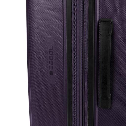 Maleta cabina 55 cm. 4 ruedas gabol brooklyn morado 123922 29 [7]