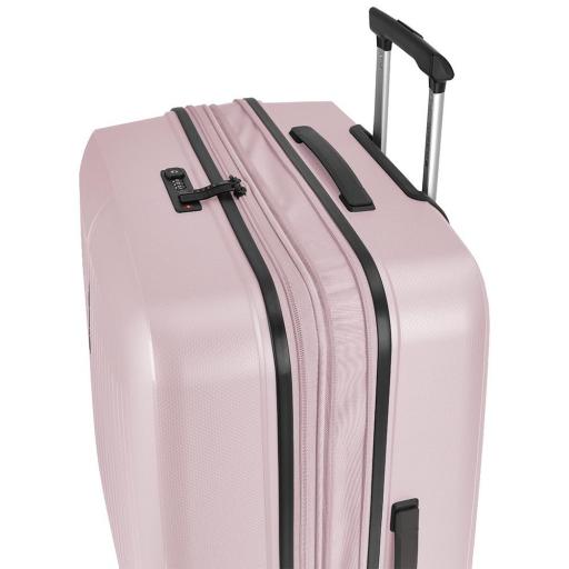 Maleta cabina 55 cm. 4 ruedas gabol brooklyn rosa palo 123922 019 [7]