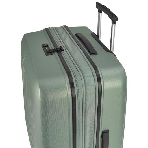 Maleta cabina 55 cm. 4 ruedas gabol brooklyn verde 123922 04 [6]