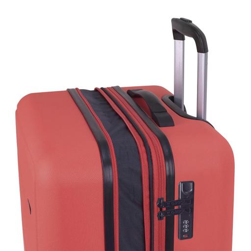 Maleta cabina 55 cm. 4 ruedas gabol future coral 123022 036 [7]