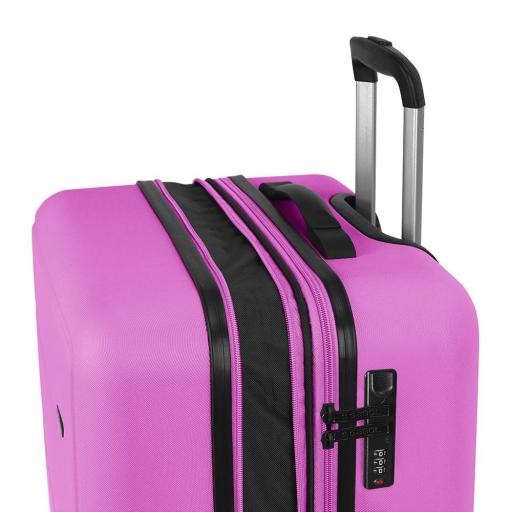 Maleta cabina 55 cm. 4 ruedas gabol future rosa 123022 019 [1]