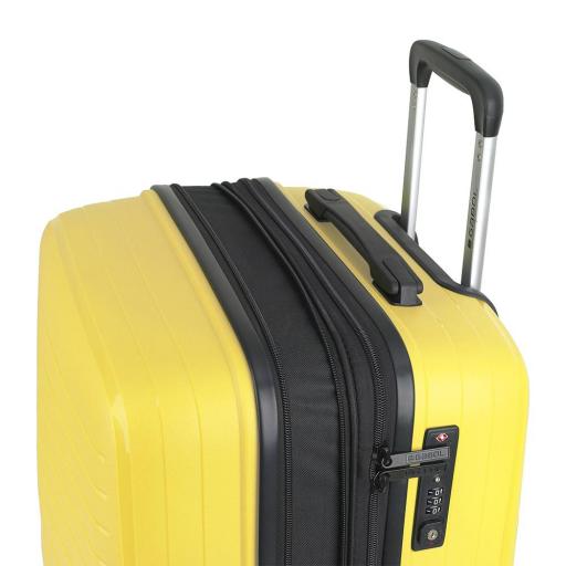 Maleta cabina 55 cm. 4 ruedas gabol shinyuu amarillo 124322 005 [7]