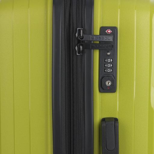 Maleta cabina 55 cm. 4 ruedas gabol shinyuu verde 124322 004 [5]