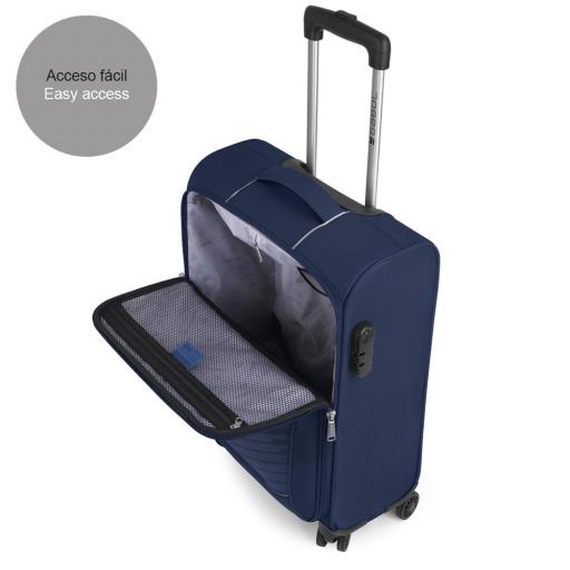 Maleta cabina 55 cm. gabol lisboa azul marino 122722 046 [6]