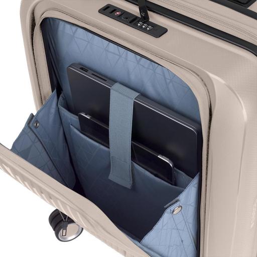 Maleta cabina con bolsillo para PC brooklyn beige 123923 006 [1]