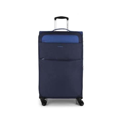 Maleta grande 4 ruedas gabol cloud azul 114047 003