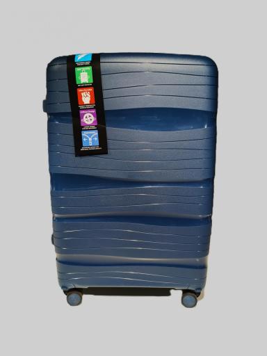 Maleta grande 77 cm. 4 ruedas tsa azul petroleo A00375 PE
