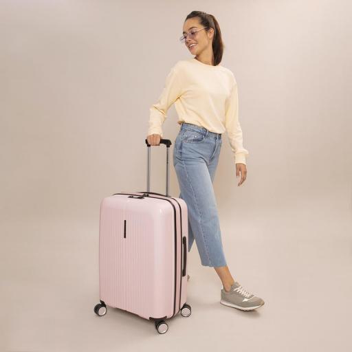 Maleta mediana 65cm. exp. brooklyn rosa 123946 019 [7]