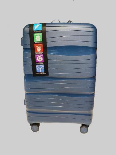 Maleta mediana 66 cm. 4 ruedas, tsa, azul A00365 AZ