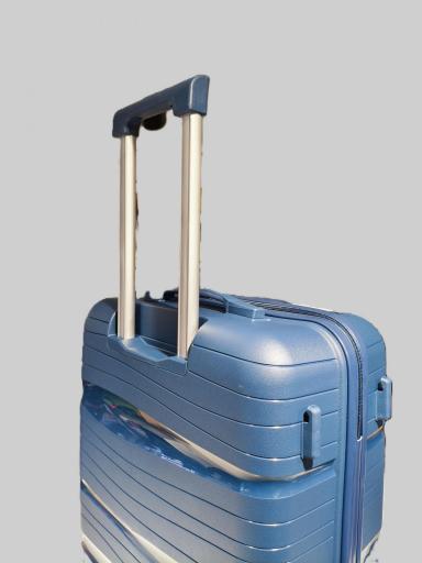 Maleta mediana 66 cm. 4 ruedas, tsa, azul A00365 AZ [4]