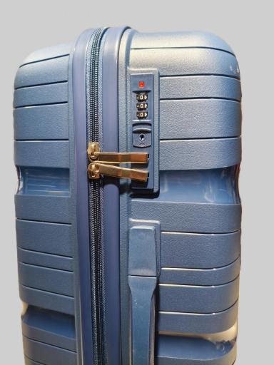 Maleta mediana 66 cm. 4 ruedas, tsa, azul A00365 AZ [5]