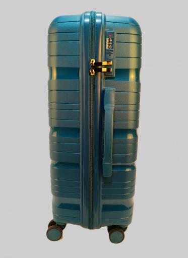 Maleta mediana 66 cm. 4 ruedas, tsa, petroleo A00365 PE [0]