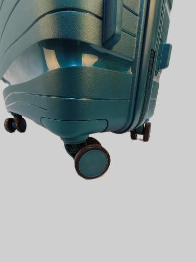 Maleta mediana 66 cm. 4 ruedas, tsa, petroleo A00365 PE [4]