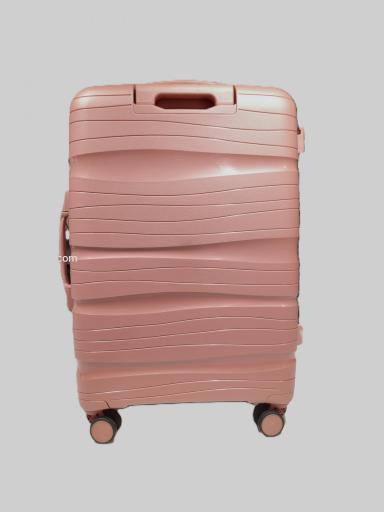 Maleta mediana 66 cm. 4 ruedas, tsa, rosa A00365 RO [3]