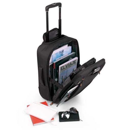 Maletin mochila con ruedas laptop 15.6" gabol pilot negro 404312 001 [6]