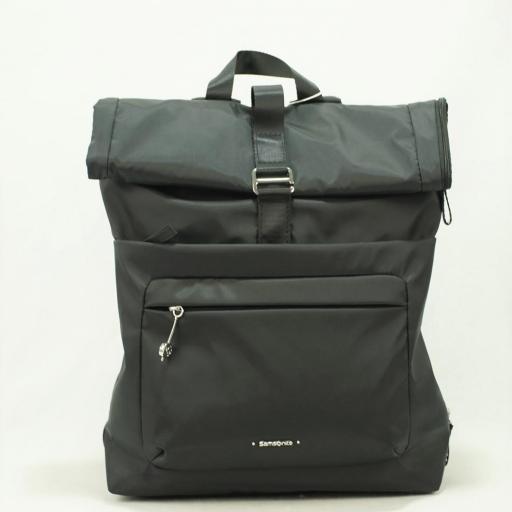 Mochila Samsonite roll top backpack move 3.0 negra 124100 1041