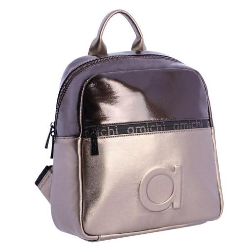 Mochila amichi bronze QI5324 067