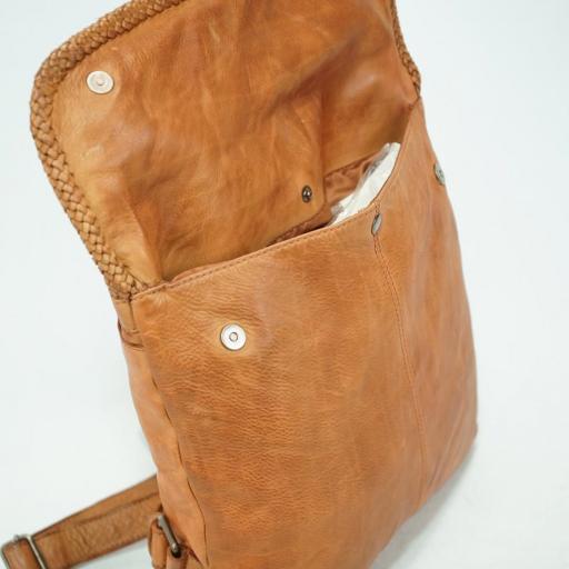 Mochila antirrobo en piel natural cuero 412824 CU [4]