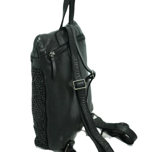 Mochila antirrobo en piel natural negra 412772 NE [3]