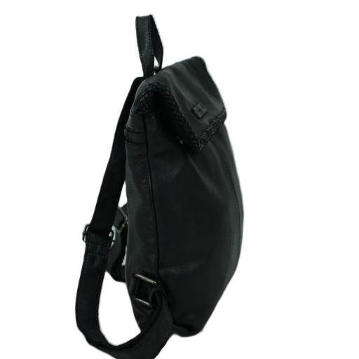 Mochila antirrobo en piel natural negra 412824 NE [3]