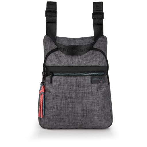 Mochila antirrobo gabol shani gris 604045