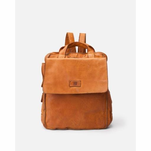 Mochila biba piel alex mostaza ALE1L  [0]
