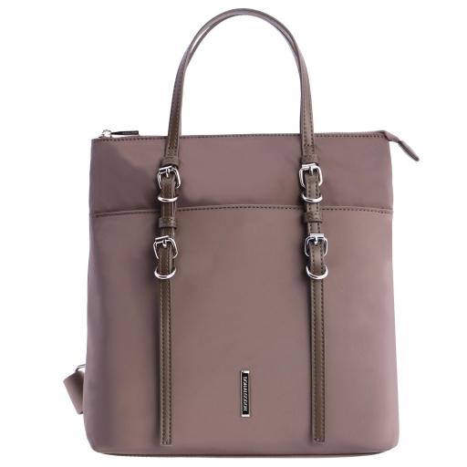 Mochila bolso don algodón taupe RI7814 050