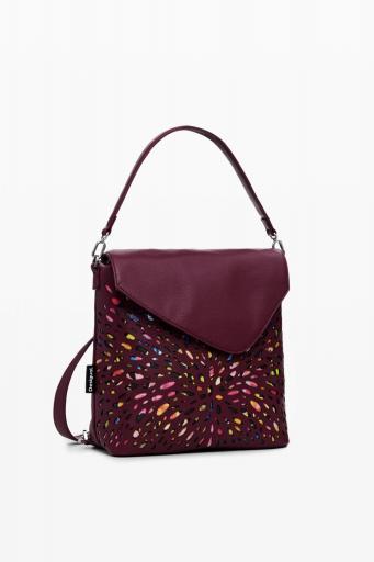 Mochila desigual blackwell jersey granate 24WAKP29 9