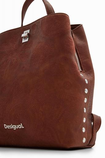 Mochila desigual dejavu sumy mini marron 24WAKP02 6 [2]