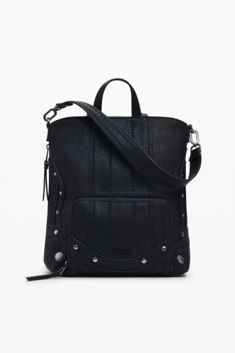 Mochila desigual embro patch pretoria negro 25WAKP24 2