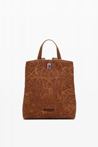 Mochila desigual oasis sumy mini marron 24WAKP25 6 [4]