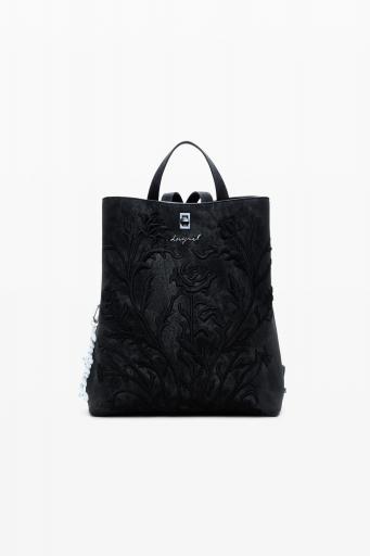 Mochila desigual romeo floral sumy negro 25WAKP06 2