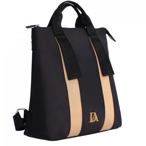 Mochila don algodón negra RI7805 001