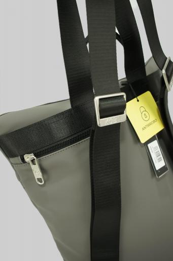 Mochila grande antirobo kcb base gris 3483 GR [5]